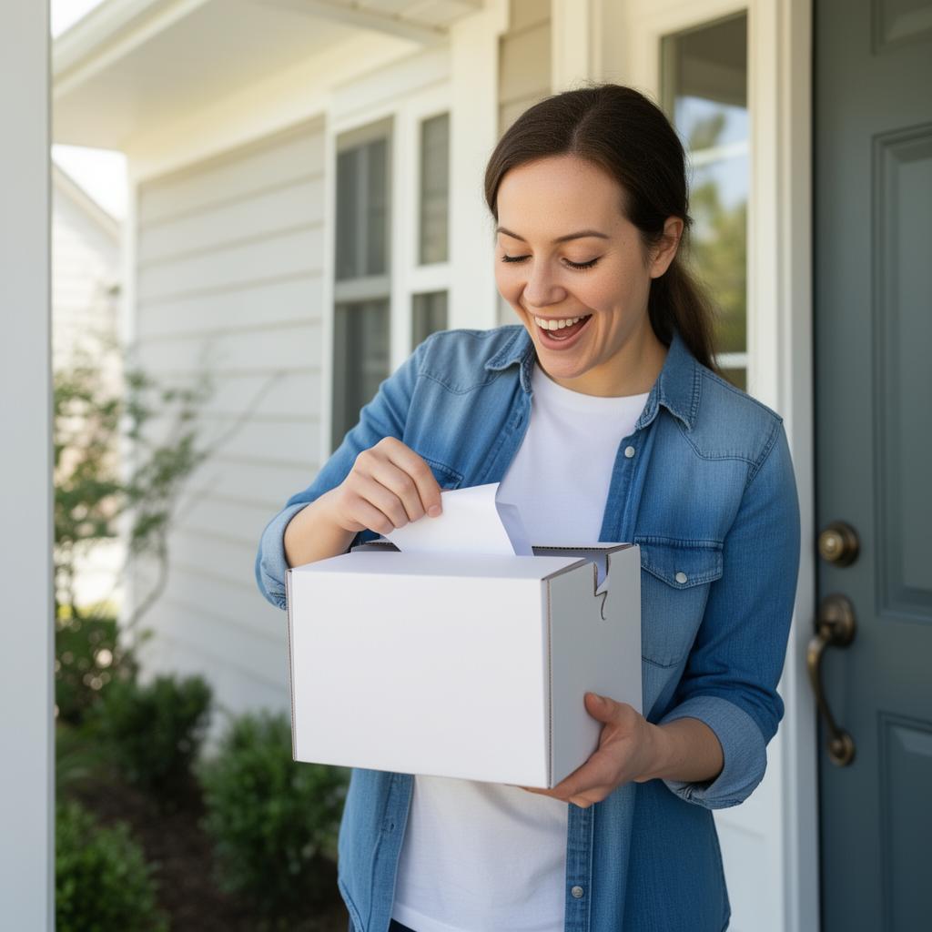 Discreet medication delivery from licensed pharmacy to patient home